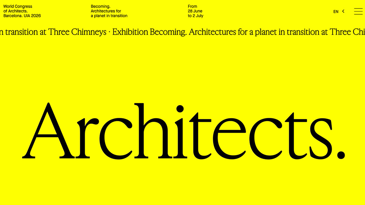 Congreso Mundial de Arquitectos UIA Barcelona 2026